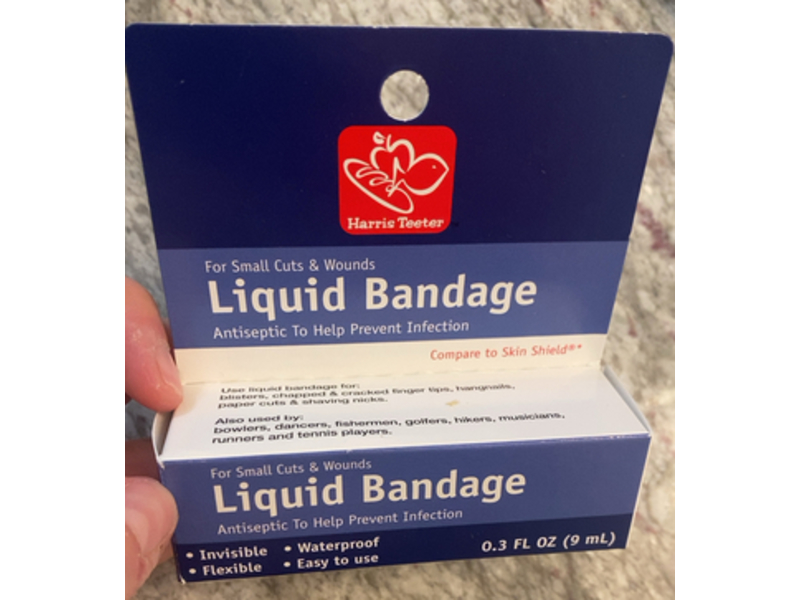 Harris Teeter Liquid Bandage, 0.3 fl oz/9 mL