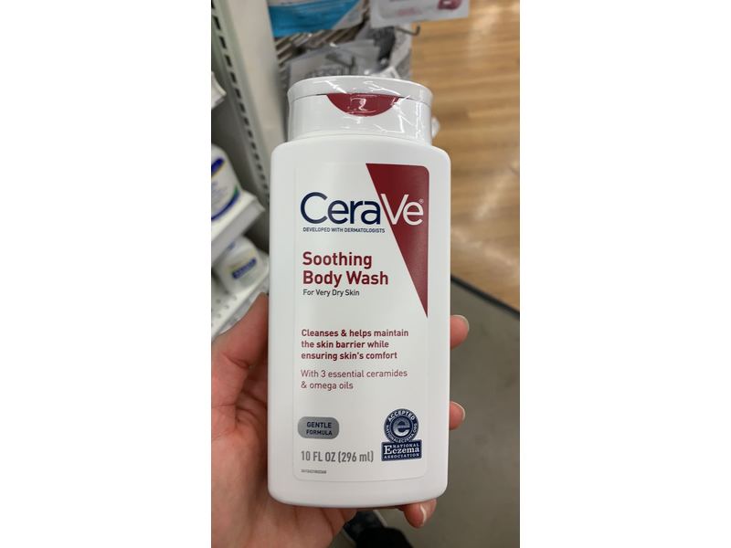 CeraVe Eczema Soothing Body Wash, 10 fl oz