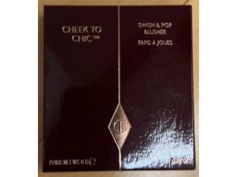 Charlotte Tilbury Cheek To Chic Blush, Ecstasy, 0.28 oz/8 g