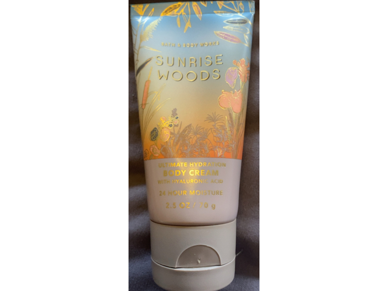 Bath & Body Works Sunrise Woods Ultimate Hydration Body Cream, 2.5 oz/70 g