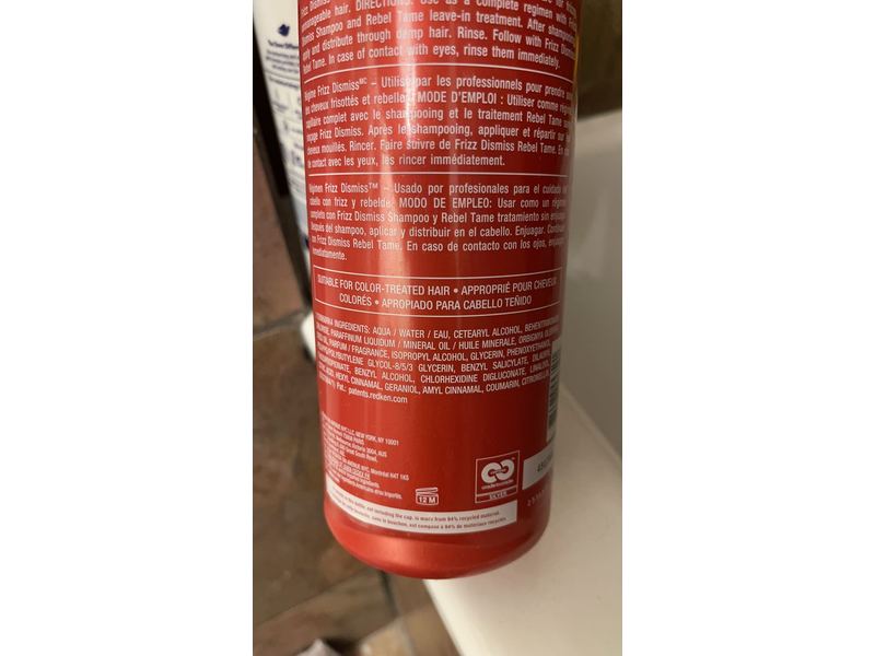 Redken Frizz Dismiss Conditioner, 33.8 fl oz/1000 mL