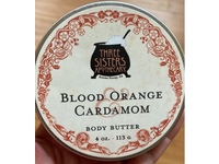 Three Sisters Apothecary Body Butter, Blood Orange & Cardamom, 4 oz/113 g - thumbnail 2
