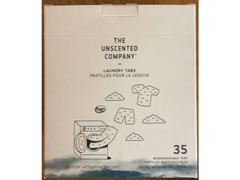 The Unscented Company Laundry Tabs, 35 Count