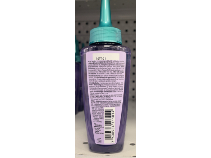 L'Oreal Paris Hair Expertise Hyaluron Pure Oil Erasing Treatment Serum, 102 mL