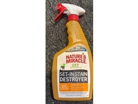 Natures Miracle Oxy Formula Set In Stain Destroyer, Dog Odor Control Formula, 24 fl oz/709 mL - thumbnail 2