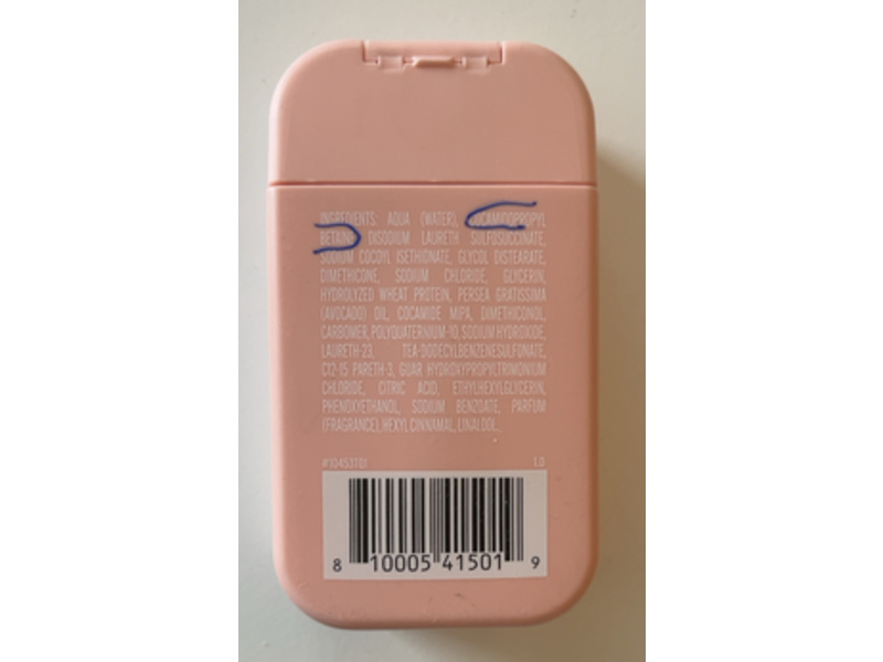 Monday Smooth + Wheat Protein Shampoo, 1.69 fl oz/50 mL