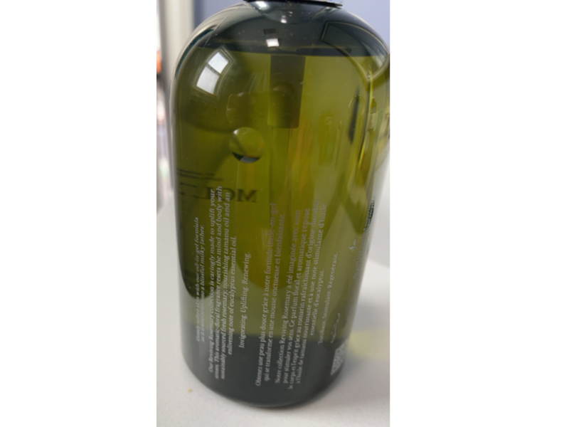 Molton Brown London Bath & Shower Oil In Gel, Reviving Rosemary, 10 fl oz/300 mL