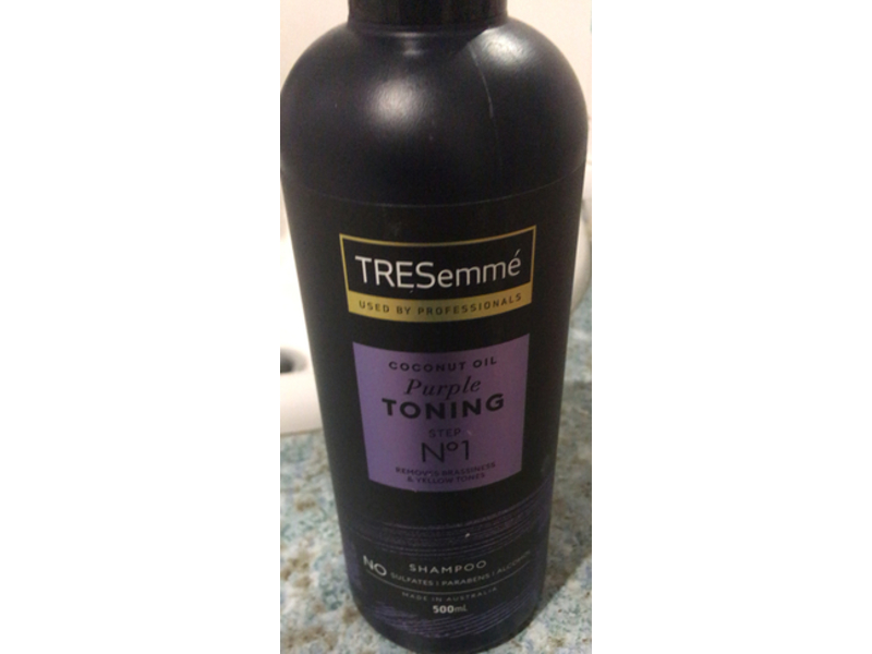 Tresemme Purple Toning Shampoo, Sulfate Free, 500 mL