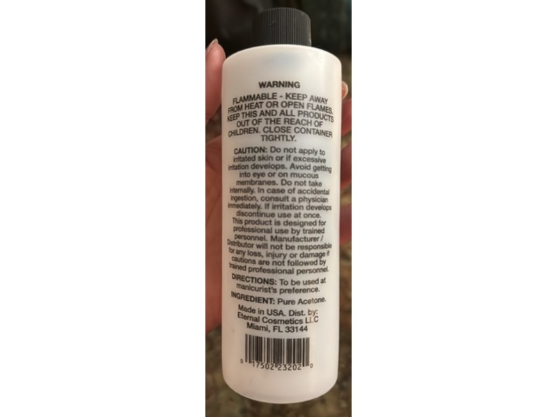 Pronto 100% Acetone Professional Remover, 8 fl oz