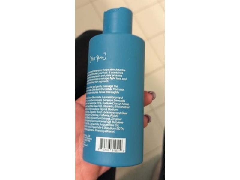 MD Hair Customized Shampoo, Regrowth, 5 oz/150 mL