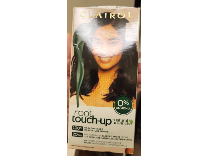 Clairol Root Touch-Up, 2 Black, 1 Application