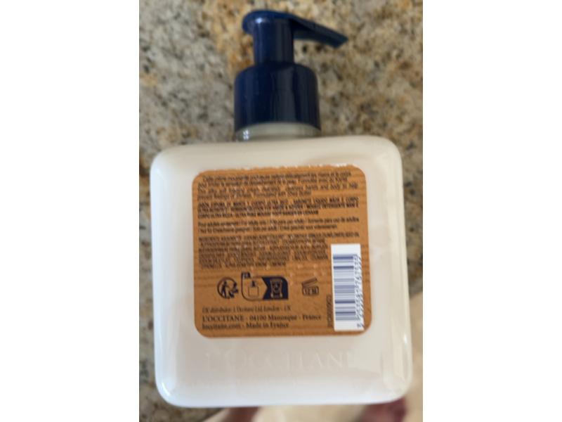 L'occitane En Provence 5% Shea Ultra Rich Hand & Body Wash, 10.1 fl oz/300 mL