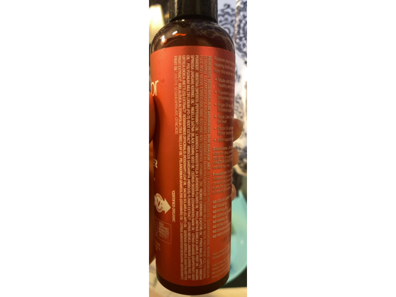 Pura D'or Thin2Thick Shampoo, Apple Cider Vinegar, 8 fl oz/237 mL