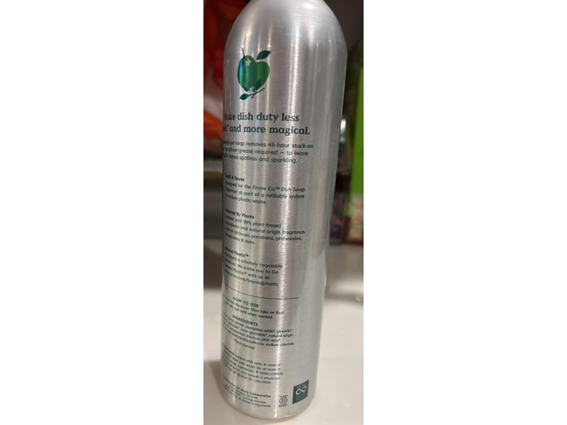 Grove Co Dish Soap, Apple & Pear Blossom, 16 f l oz/473 mL