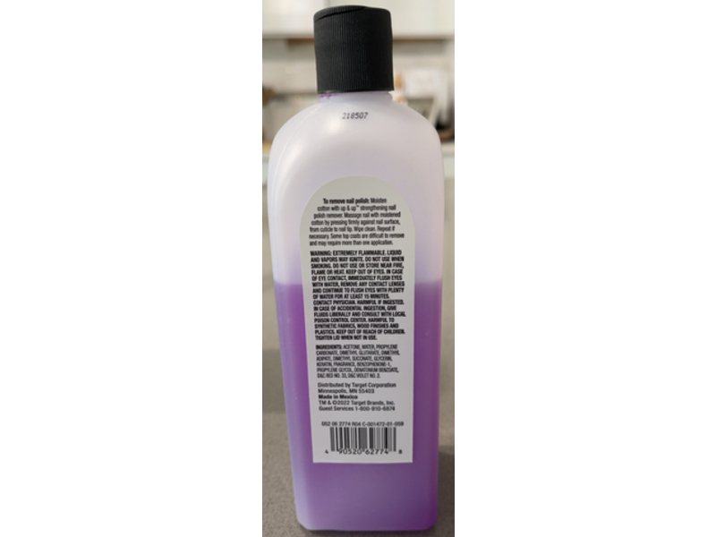 Up&up Strengthening Nail Polish Remover, 16 fl oz/473.1 mL