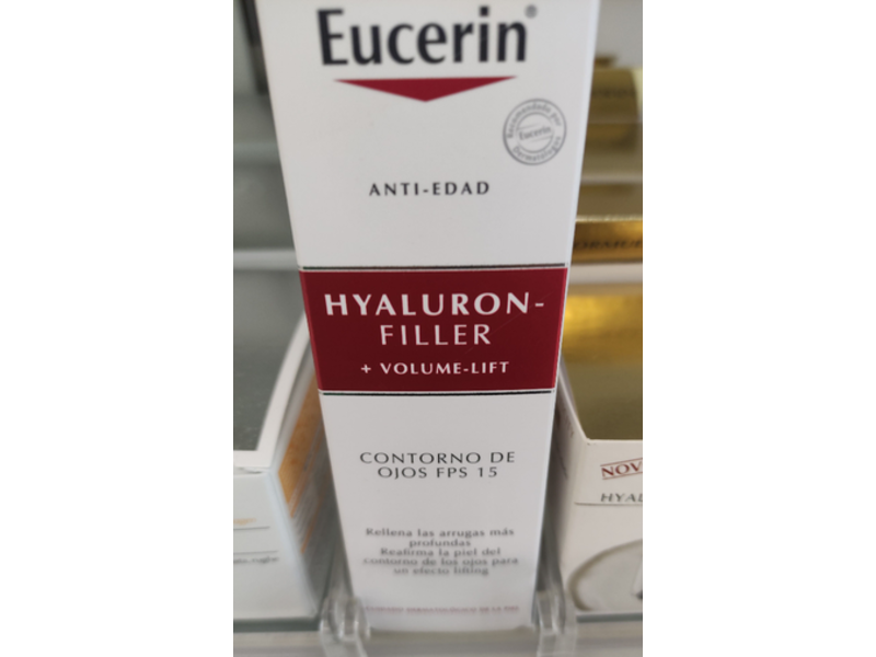 Eucerin Hyaluron-Filler Volume Lift Eye Cream, SPF 15, 15 mL