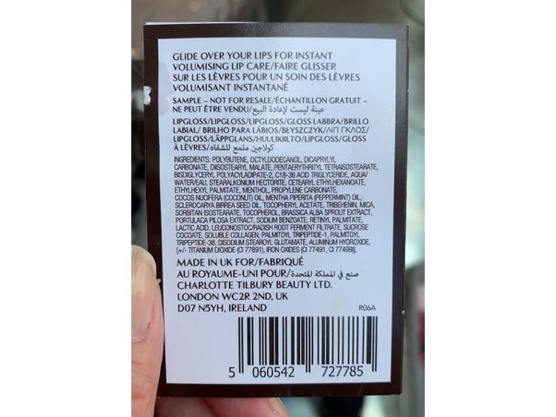 Charlotte Tilbury Collagen Lip Bath, Refresh Rose