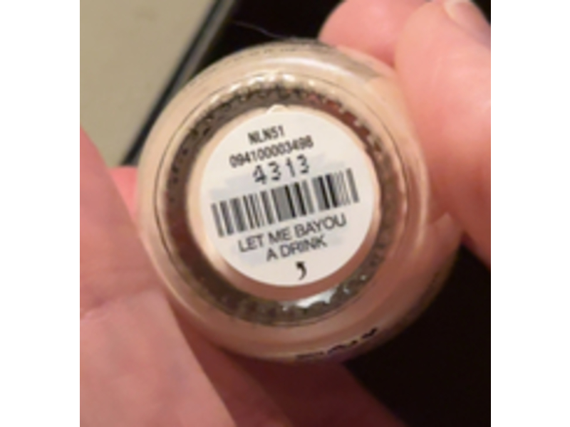 OPI Nail Lacquer, Let Me Bayou a Drink, 0.5 fl oz/15 mL