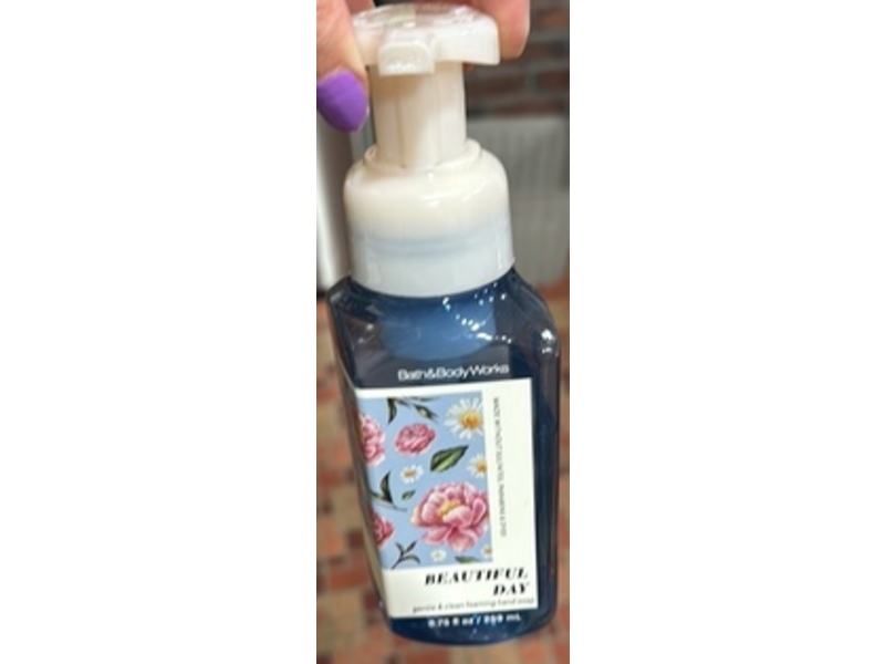 Bath & Body Works Gentle & Clean Foaming Hand Soap, Beautiful Day, 8.75 fl oz/269 mL