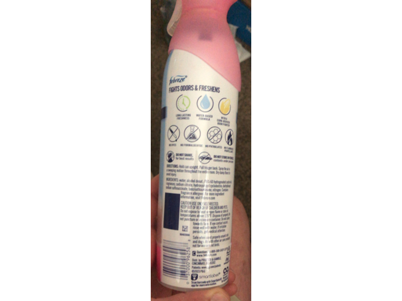 Febreze Air Mist, April Fresh, 8.8 oz/250 g, Pack Of 2