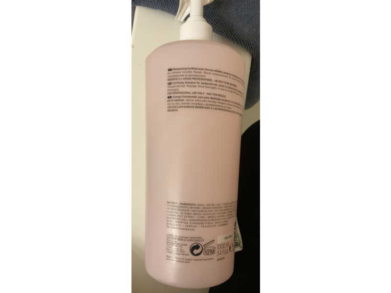 Kerastase Genesis Bain Hydra-Fortifiant Shampoo, 34 fl oz/1000 mL