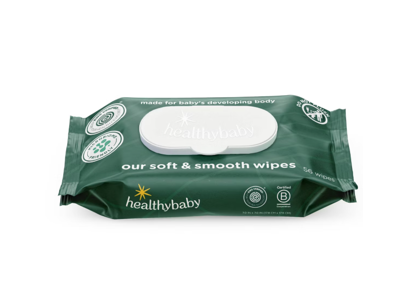 HealthyBaby Wet Wipes, 56 Count