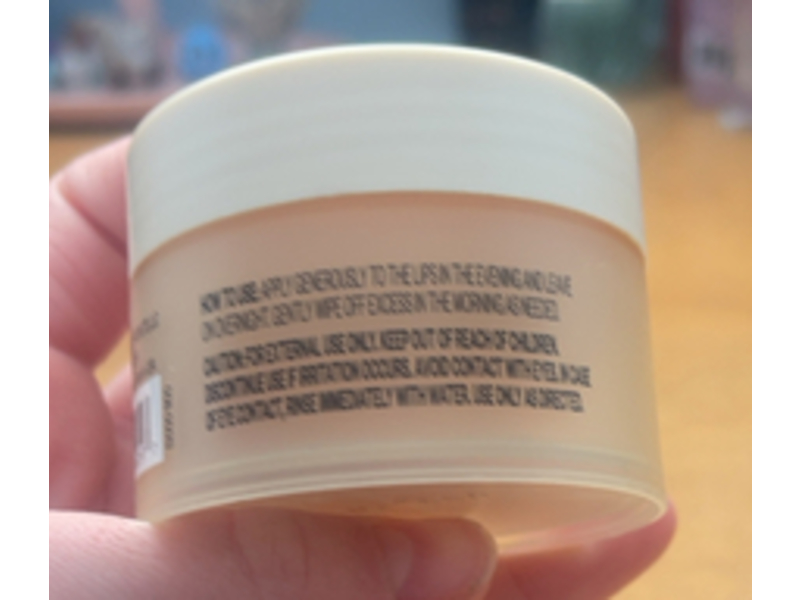 Naturewell Hydrating Lip Mask, Vanilla, 0.7 oz/20 g, 2 Count