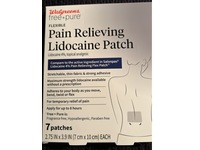 Walgreens Free + Pure Flexible Pain Relieving Lidocaine Patch, Lidocaine 4%, 7 Count - thumbnail 2