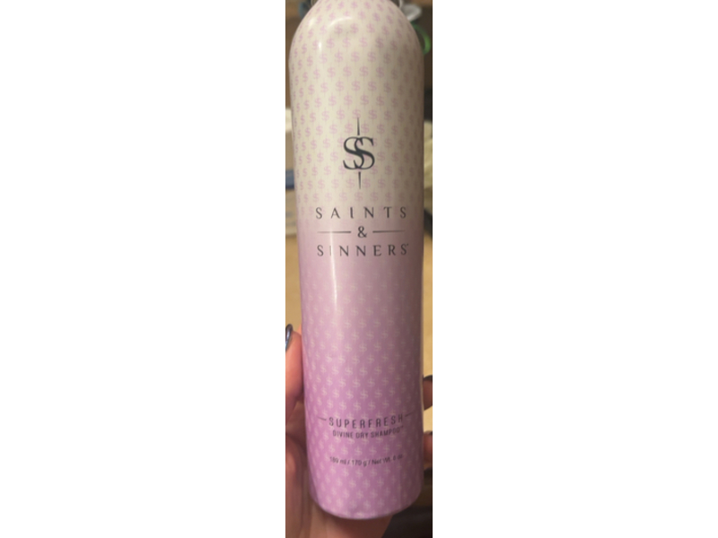 Saints & Sinners Super Fresh Divine Dry Shampoo, 6 oz/189 mL