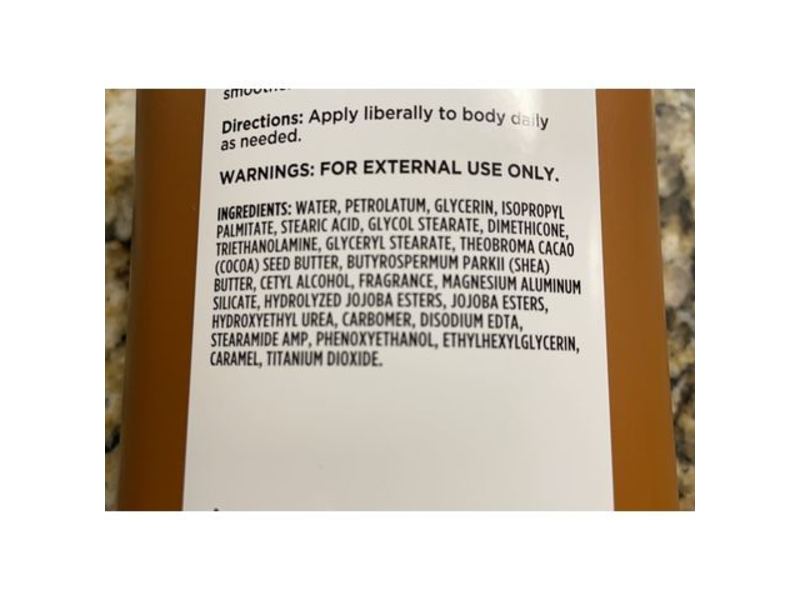 Walgeens Cocoa Butter Body Lotion, Pure Cocoa Butter, 20.3 fl oz/600.3 mL