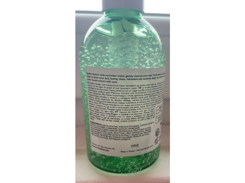The Beauty Dept. Bubble Face Cleanser, Cucumber Water, 200 mL