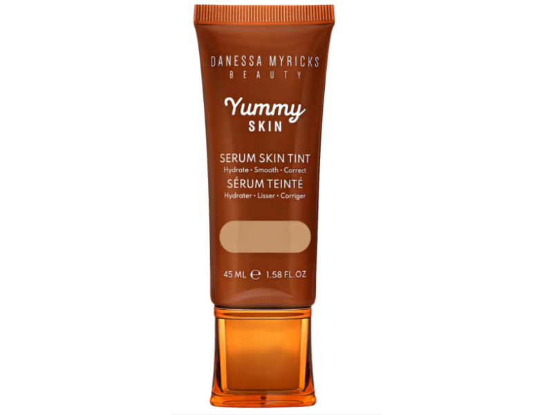Danessa Myricks Beauty Yummy Skin Serum Skin Tint, 6.5 Medium, 1.58 fl oz/45 mL