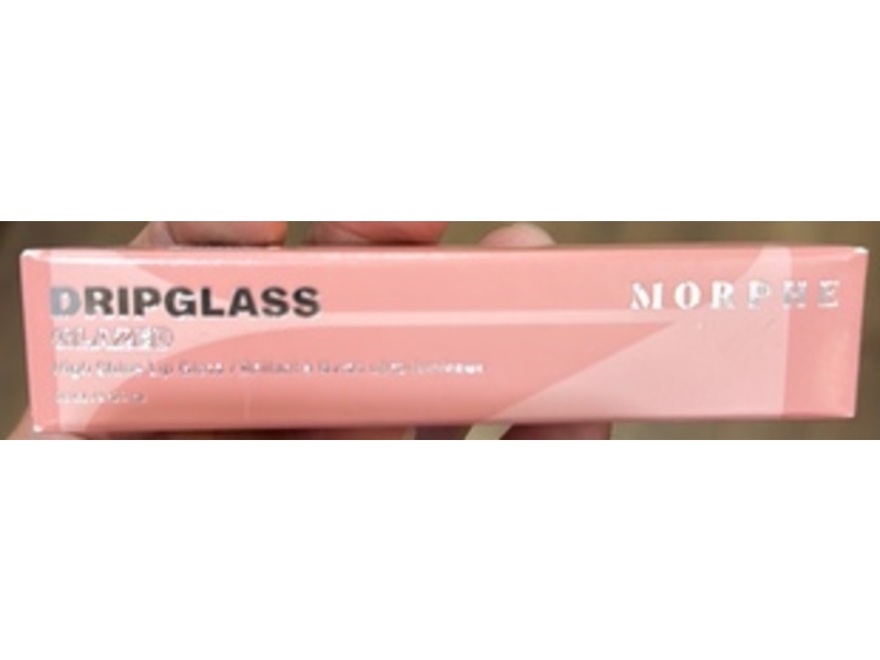 Morphe Dripglass Glazed High Shine Lip Gloss, Beige Beam, 0.12 oz/3.8 mL