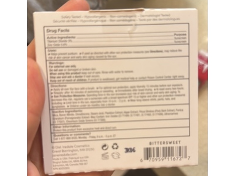 Jane Iredale PurePressed Base Mineral Foundation Refill, SPF 15, Bittersweet, 0.35 oz/9.9 g