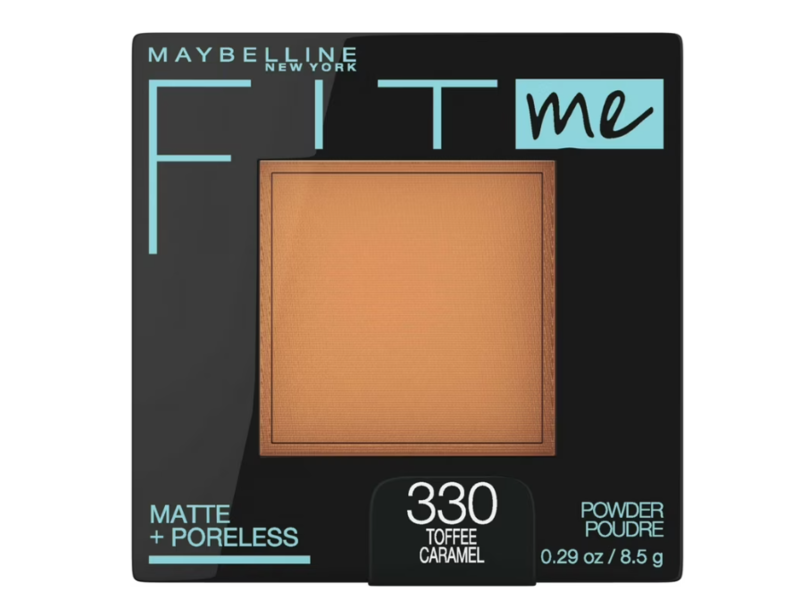 Maybelline New York Fit Me Matte+Poreless Powder, 330 Toffee , 0.29 oz/8.5 g