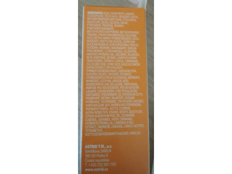 Astrid Sun Illuminating UV Fluid, SPF 50+, 50 mL