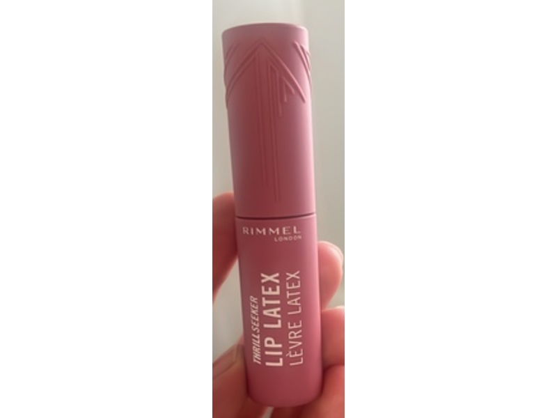 Rimmel London Thrill Seeker Lip Latex, 300 Main Character, 0.2 fl oz/6 mL