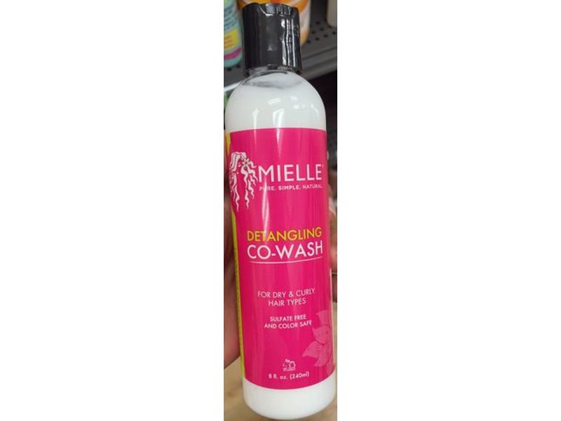 Mielle Detangling Co-Wash, Sulfate Free And Color Safe, 8 fl oz/240 ml