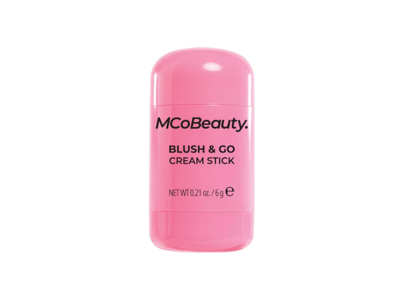 MCoBeauty Blush & Go Cream Stick, Baby Pink, 0.21 oz/6 g