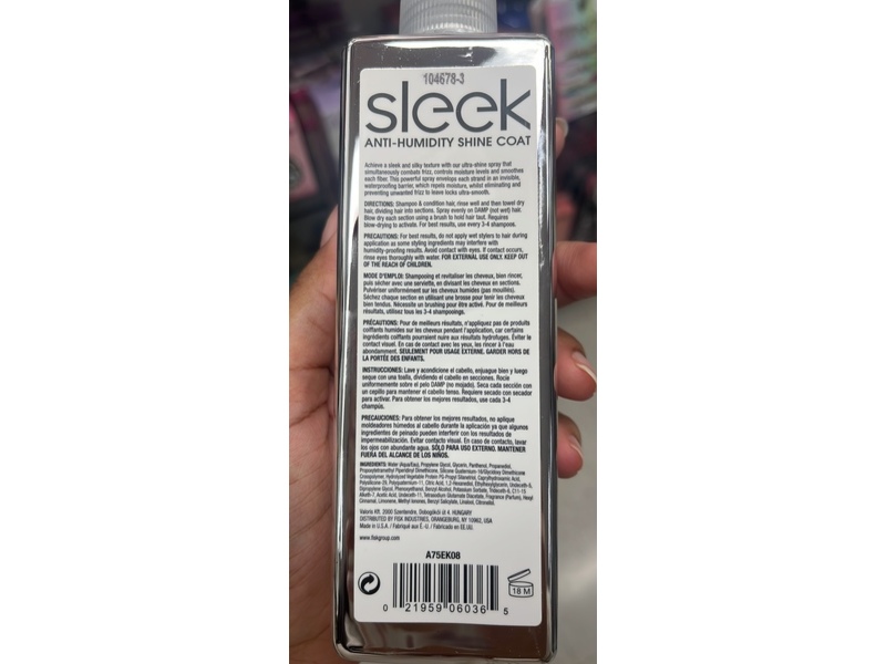 Hair Alchemist Sleek Anti-Humidity Shine Coat, 8 fl oz/237 mL