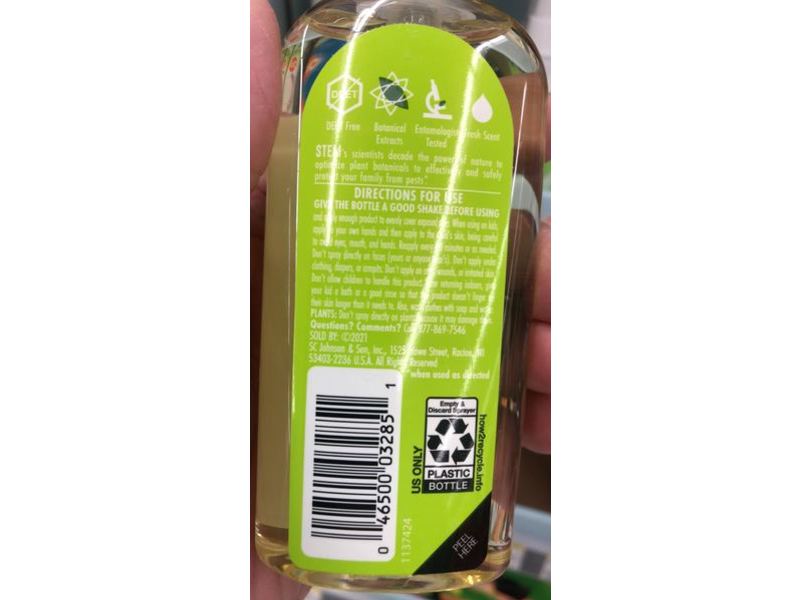 Stem Repels Mosquitoes, 4 fl oz/118 mL