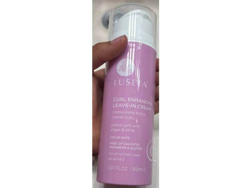 Luseta Curl Enhancing Leave-In Cream, 5.07 fl oz/150 mL