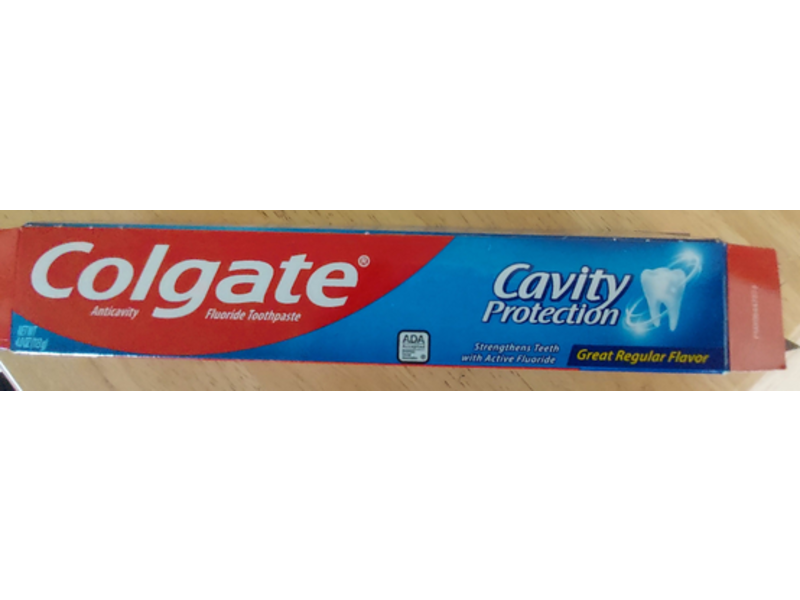 Colgate Cavity Protection Fluoride Toothpaste,4 oz