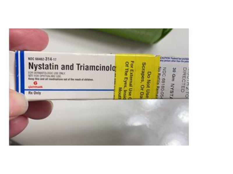 Nystatin and Triamcinolone Acetonide Cream USP, 30 g, Glenmark (RX)