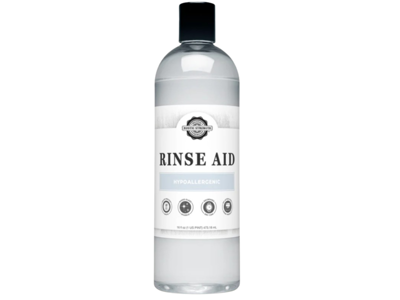 Rustic Strength Dishwasher Rinse Aid, Unscented, 16 fl oz/473.18 mL