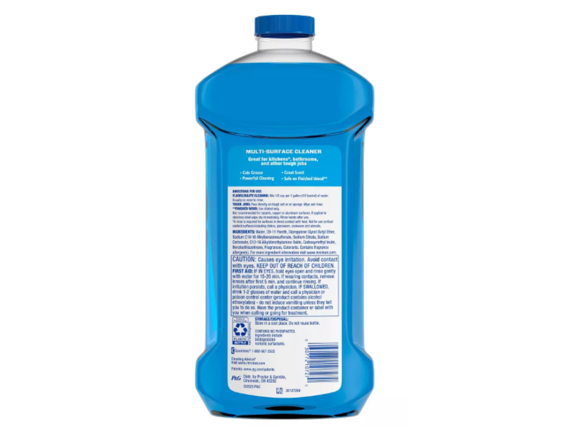 Mr.Clean Unstopables Multi Surface Cleaner, Fresh, 41 fl oz/1.21 L