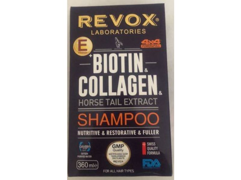 Revox Biotin Collagen Horse Tail Extract Shampoo, 360 mL
