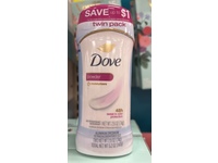 Dove Antiperspirant Deodorant Powder, 2.6 oz/74 g, 2 Count - thumbnail 2