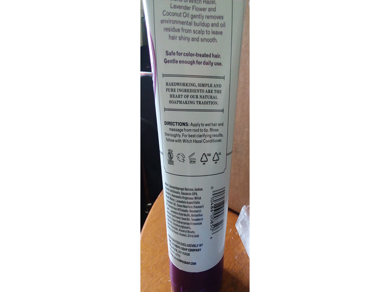 The Grandpas Soap Co Clarify Shampoo, Witch Hazel, 8 fl oz/235 mL