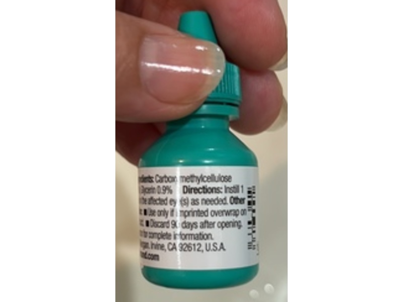 Refresh Optive Lubricant Eye Gel Drops, 0.33 fl oz/10 mL